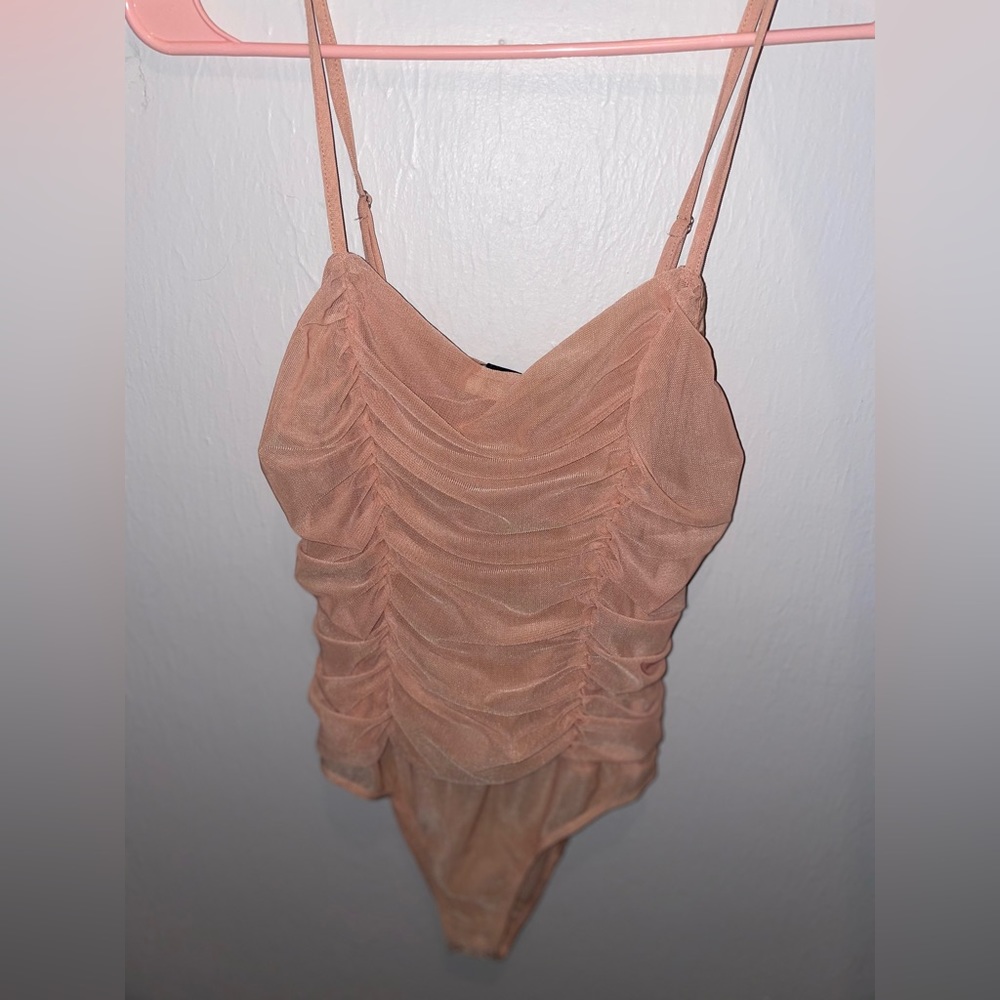 rusched bodysuit